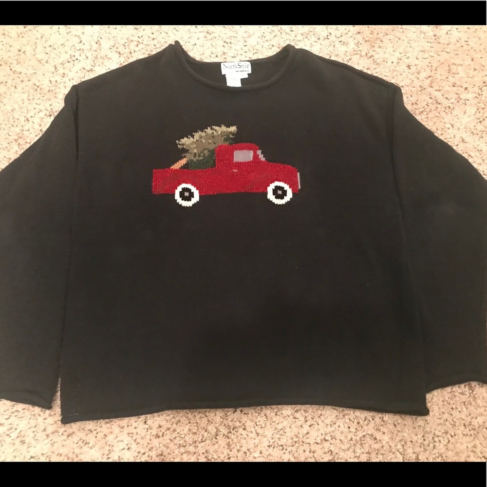 North Style festive sweater